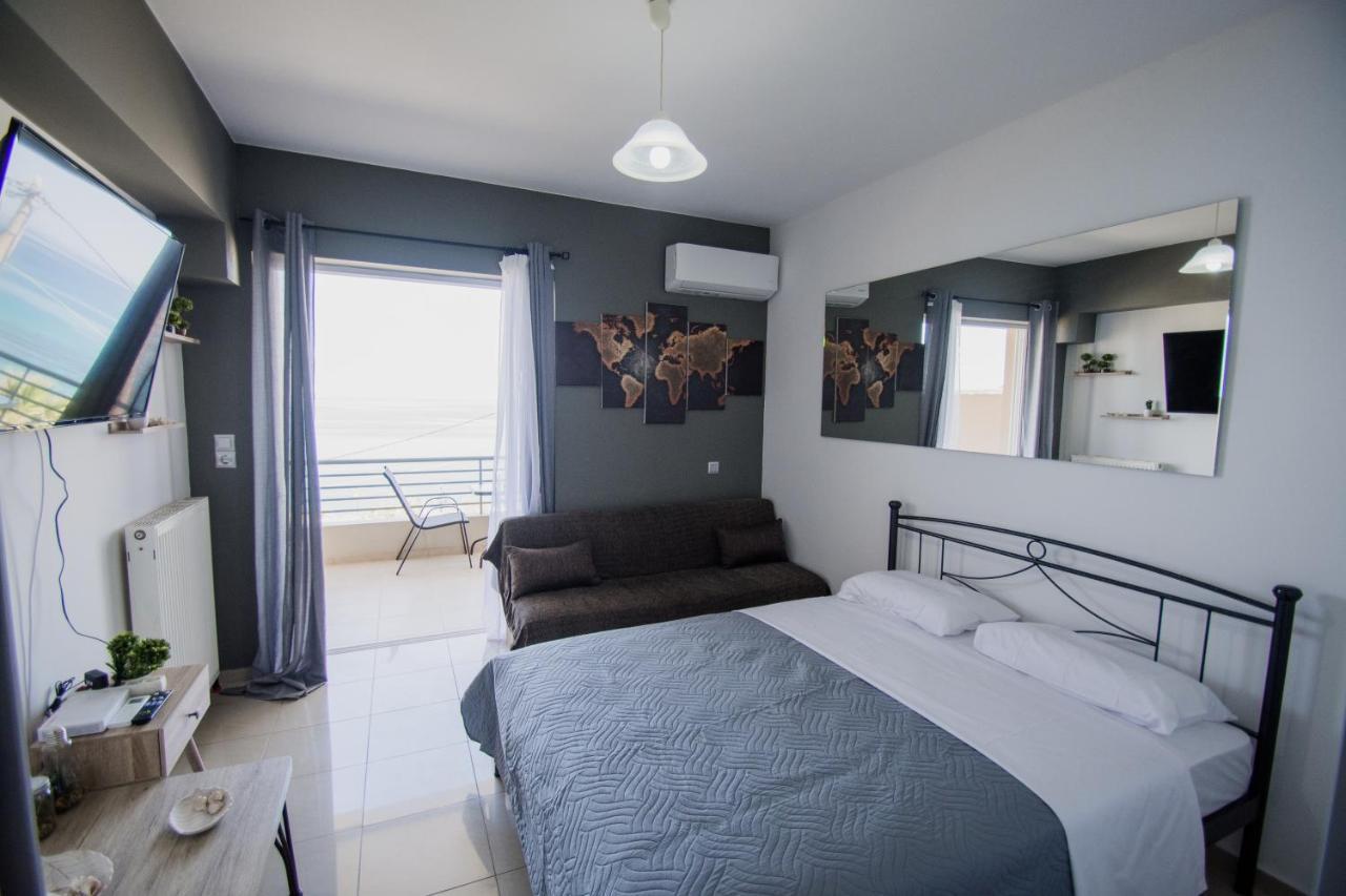 Pavlos Standard Studio With Sea View Ретимно Екстериор снимка