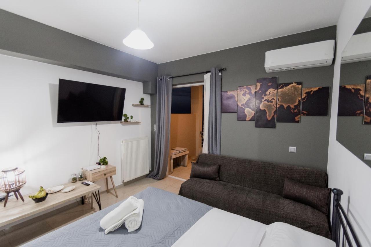 Pavlos Standard Studio With Sea View Ретимно Екстериор снимка