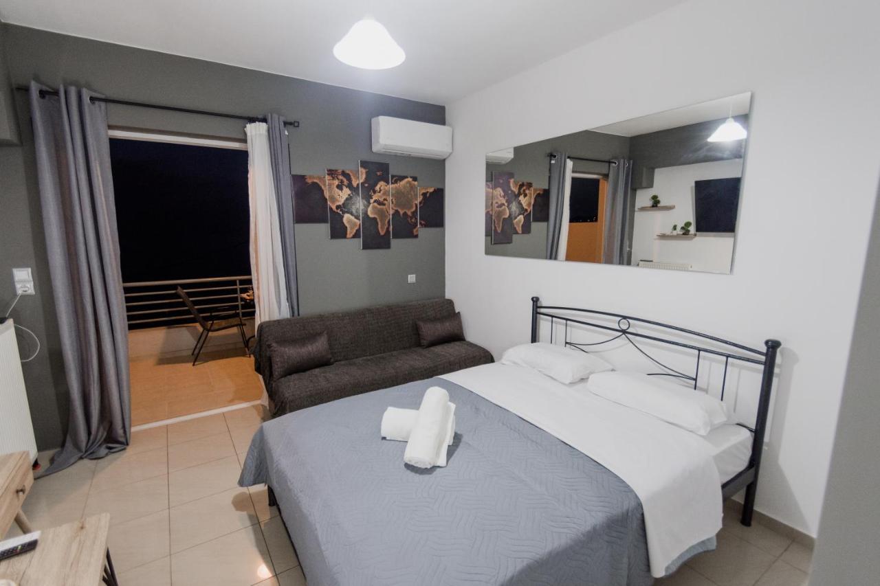 Pavlos Standard Studio With Sea View Ретимно Екстериор снимка