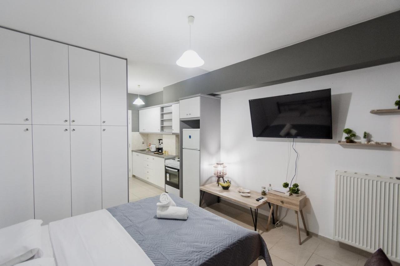 Pavlos Standard Studio With Sea View Ретимно Екстериор снимка