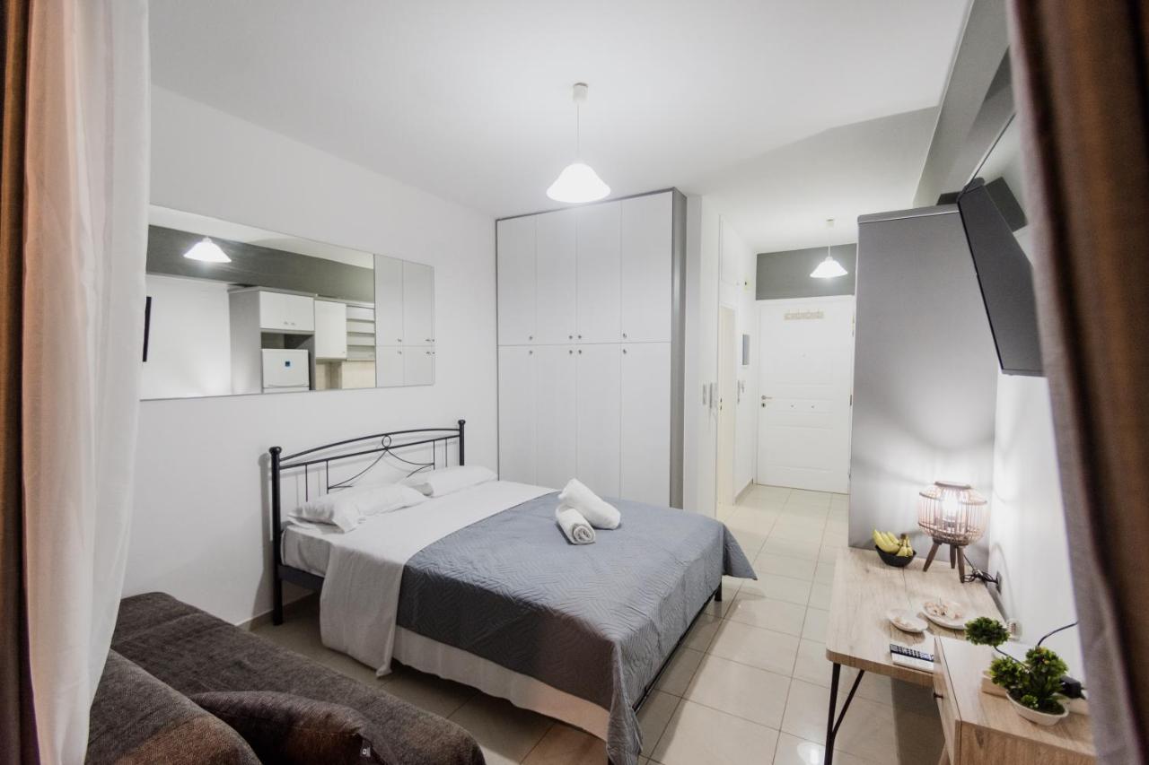 Pavlos Standard Studio With Sea View Ретимно Екстериор снимка